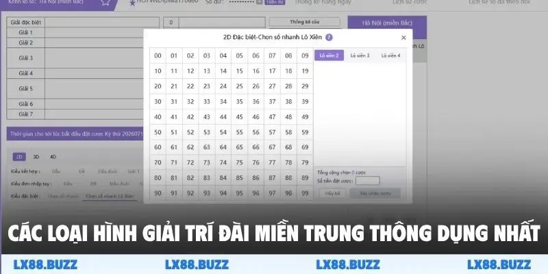 Các loại hình giải trí đài miền Trung thông dụng nhất