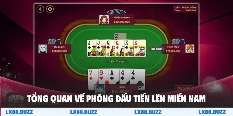 Tổng quan về phòng đấu Tiến lên miền Nam